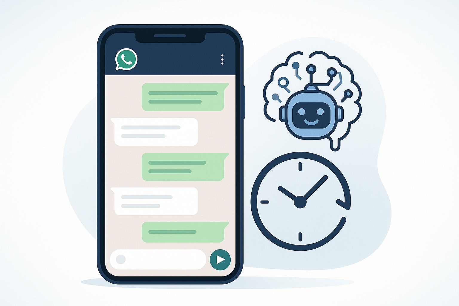 Intelligent WhatsApp automation with AI and 24/7 support